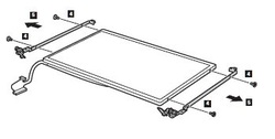 Replace Lenovo S10-2 S10-3C hinges-2