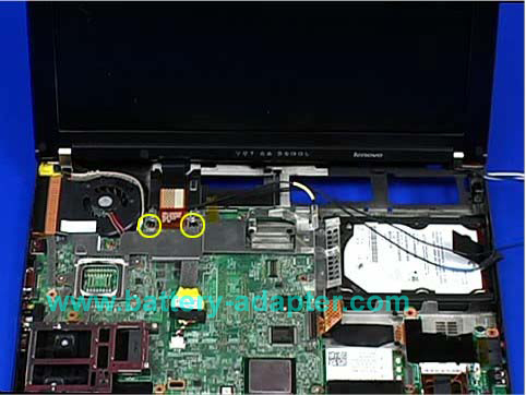 Replace Lenovo Thinkpad X200 X201 hinges-4