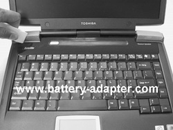 Replace Toshiba Tecra A1 keyboard-1