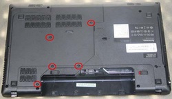 Replace Lenovo G570 Z570 Keyboard-1