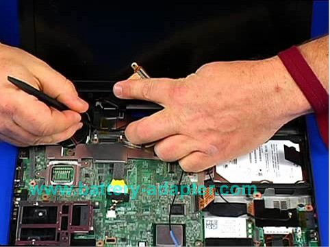 Replace Lenovo Thinkpad X200 X201 hinges-5
