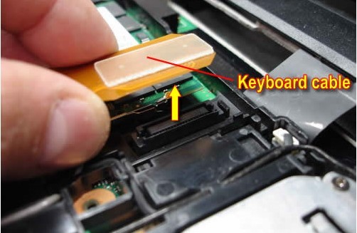 Replace Thinkpad T42 T43 Keyboard-4