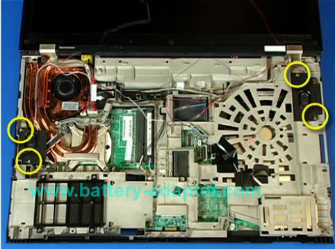 Replace Thinkpad T510 T510i W510 CPU Fan-6