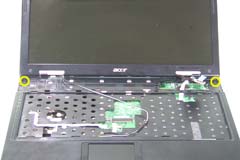 Remove Acer Aspire 3620 / Travelmate 2420 Hinges-5