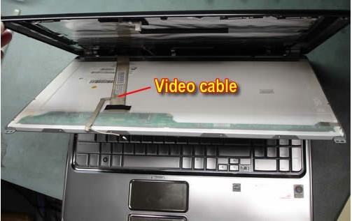 Replace HP Pavilion DV7 LCD Video Cable-7