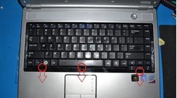 Replace Samsung R458 Laptop Keyboard -2