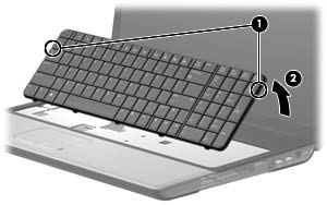 New HP g70 g70-100 HP compaq presario cq70 cq70-100 Ordinateur Portable Keyboard UK présentation 