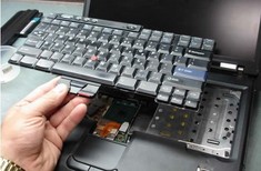 Replace Thinkpad T42 T43 Keyboard-5