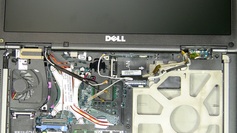 Remove Dell Latitude D620 / D630 Hinges -3