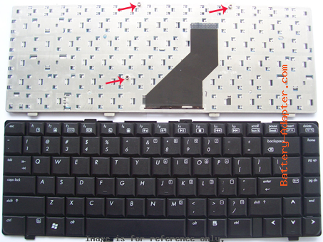 Homyl Replacement Keyboard for HP Pavilion DV6000/ DV6200/ DV6300/ DV6400/ DV6500 /DV6700 /DV6800/ DV6900 Laptop US Layout 