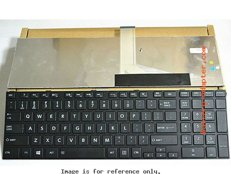 AJParts New Compatible With for TOSHIBA Satellite Pro L850 C850 C855 L855 C870 Laptop Keyboard UK Black